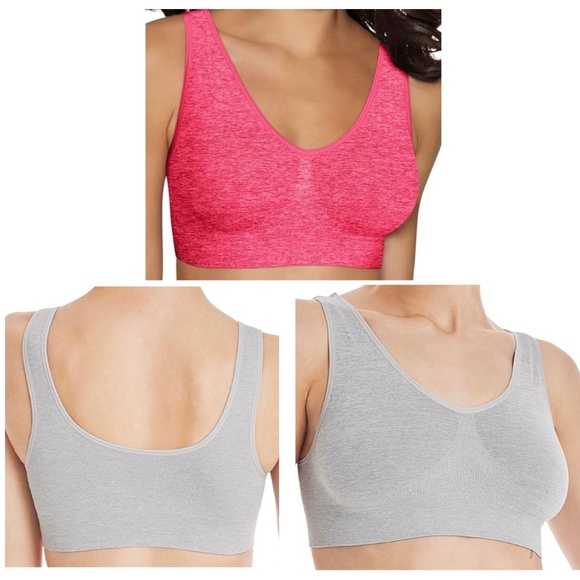 *2* Hanes Get Cozy + *1* Vermilion Sport Bras (M) - Picture 15 of 16